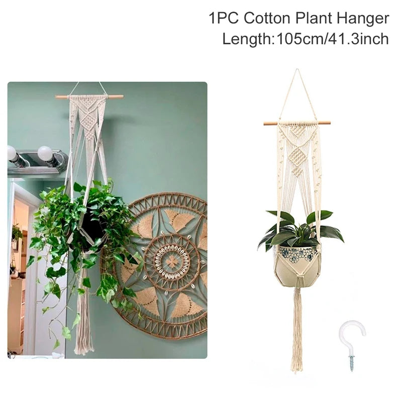 Hanging Macrame Plant Holder