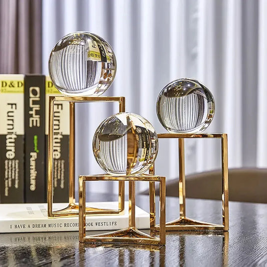 Crystal Ball Decor For Modern Living