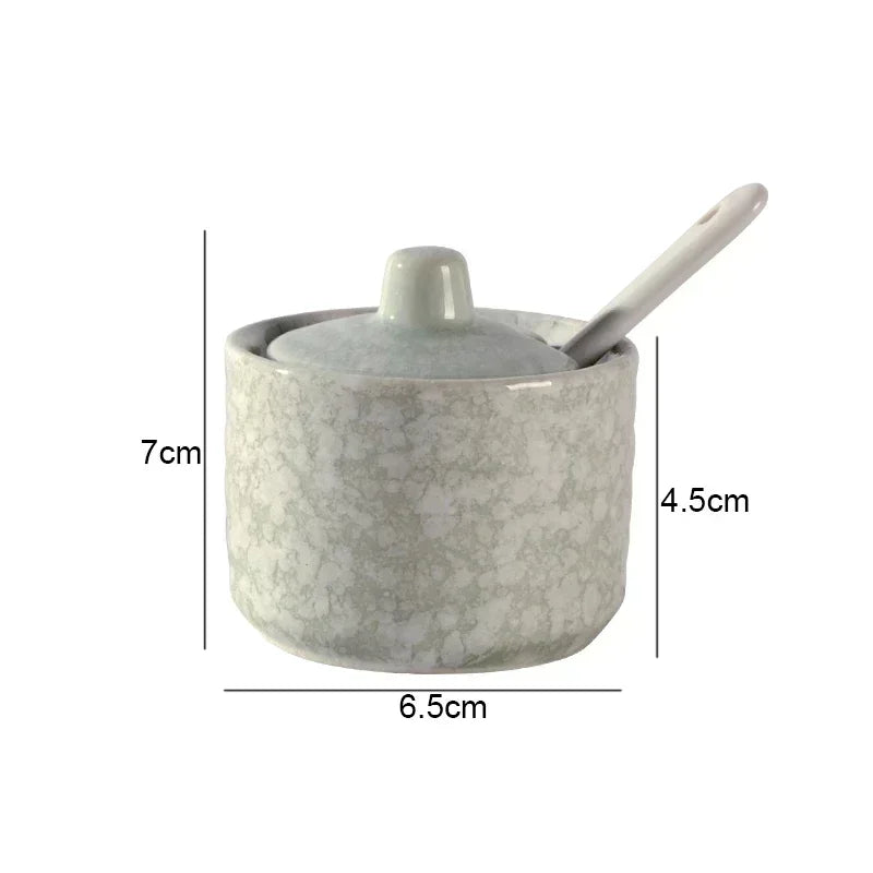 Multifunctional Ceramic Seasoning Jars