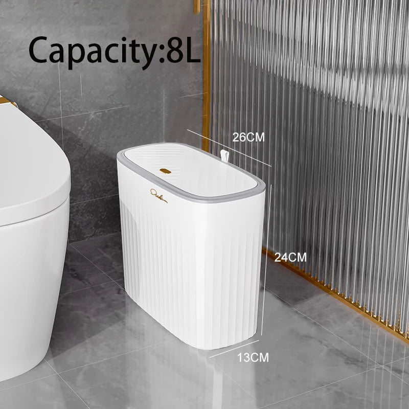 Narrow Garbage Trash Bin