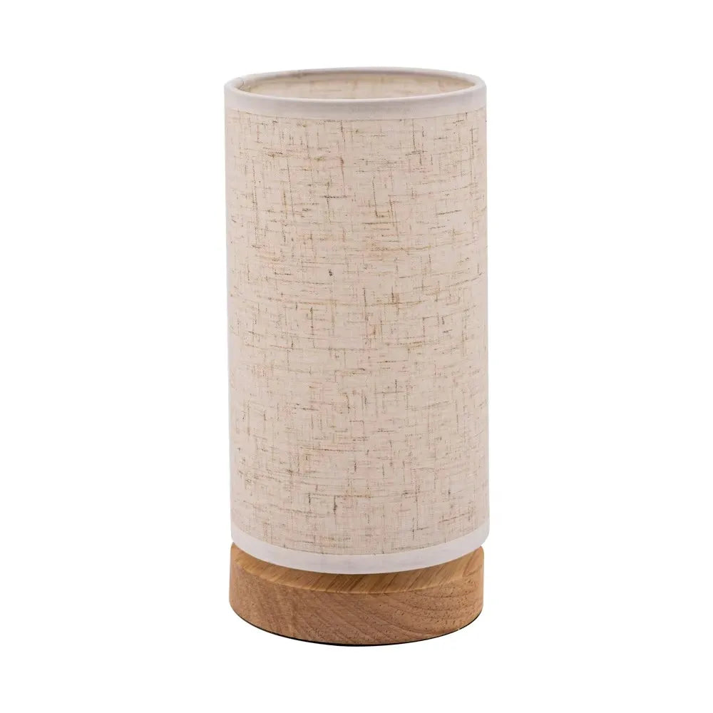 Solid Wood LED Table Lamp for Bedroom