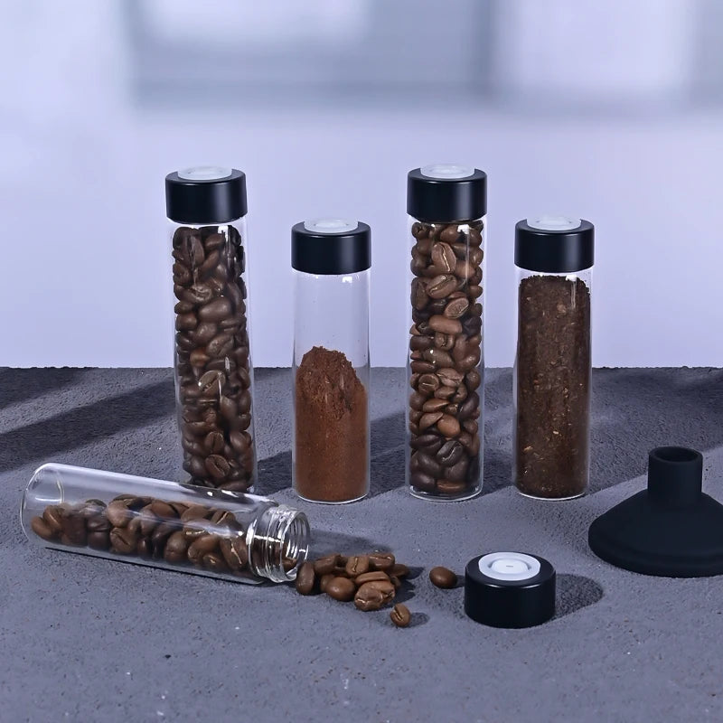 Airtight Borosilicate Coffee Storage