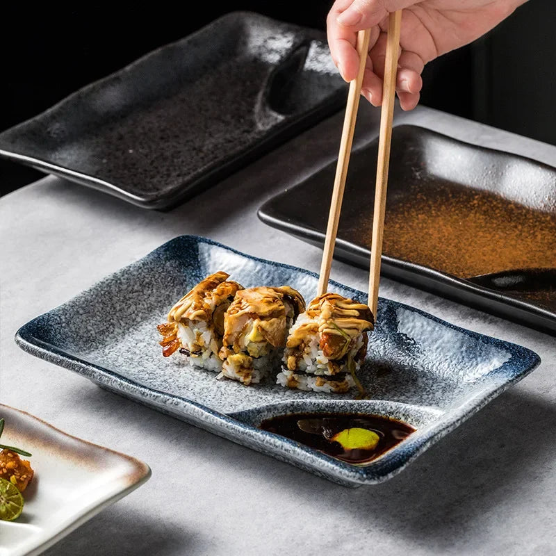 Japanese Ceramic Square Plate